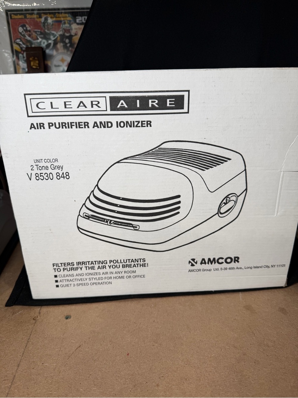 Amcore Clearaire Air Purifier And Ionizer